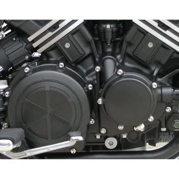 Kit bulloneria in Alluminio carter motore - Aprilia 125 Rs