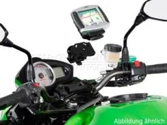 Supporto base manubrio per GPS a sgancio rapido antivibrazione specifico - Honda Hornet 600 900 / Transalp 600 650 700 / Cbf  / Varadero / Cb 1300