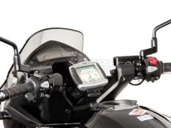 Supporto base manubrio per GPS con QUICK-LOCK - Honda 800 CrossRunner