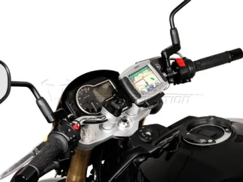 Supporto base manubrio per GPS con QUICK-LOCK - SUZUKI Gsr 750 / Gsf 1200 Bandit / Gsx 1250 F