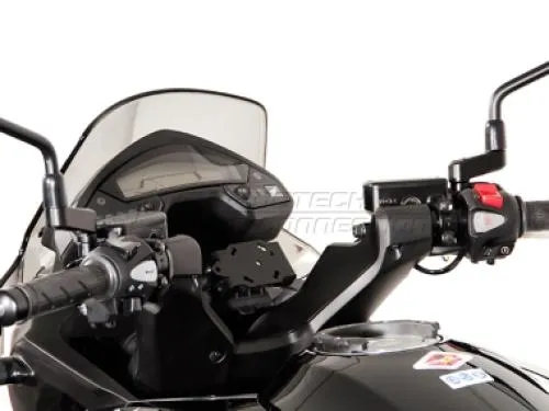 Supporto base manubrio per GPS con QUICK-LOCK - Honda 800 CrossRunner