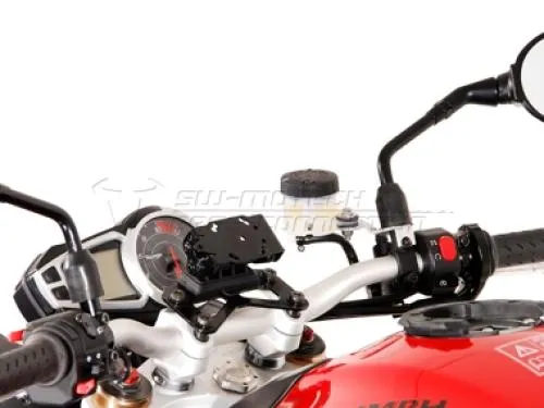 Supporto base manubrio per GPS con QUICK-LOCK specifico - TRIUMPH 1050 Speed Triple / R / S / RS