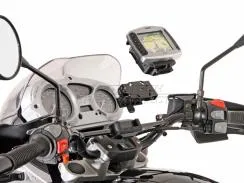 Supporto Traversino manubrio per GPS con QUICK-LOCK aggancio sgancio rapido - Kawasaki Versys 1000