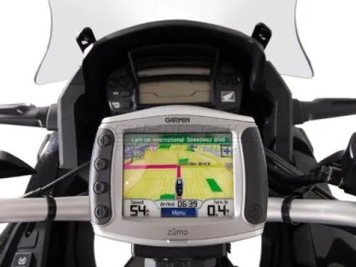 Supporto base manubrio per GPS a sgancio rapido antivibrazione specifico - Honda 1200 Crosstourer