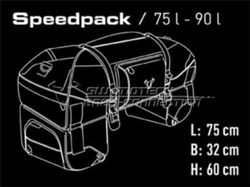 Borsa Posteriore EVO Speedpack 75-90 litri