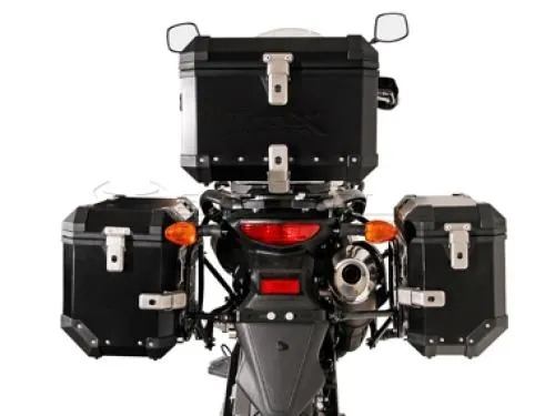 Kit piastre laterali di aggancio-sgancio rapido modello Evo (piastra base) - Suzuki 650 Dl V-Strom