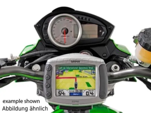 Supporto base manubrio per GPS a sgancio rapido antivibrazione specifico - Suzuki