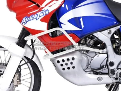 Protezione motore paracilindri tubolare colore nero - HONDA 750 Xrv Africa Twin