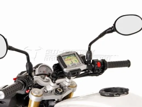 Supporto base manubrio per GPS con QUICK-LOCK specifico - KAWASAKI / KTM / SUZUKI / TRIUMPH