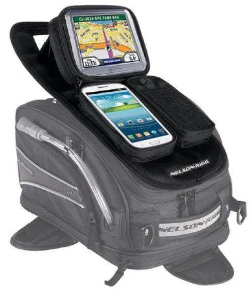 Porta navigatore GPS, smartphone o altri dispositivi elettronici con cinghie
