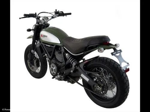 Portatarga con luce targa Led - DUCATI Scrambler 800 - 400