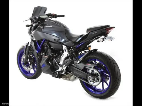 Portatarga con luce targa Led - YAMAHA MT-07 - XSR 700