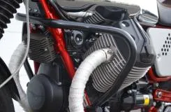 Paramotore tubolare colore nero - MOTO GUZZI V7 Racer / Special / Stone / Classic