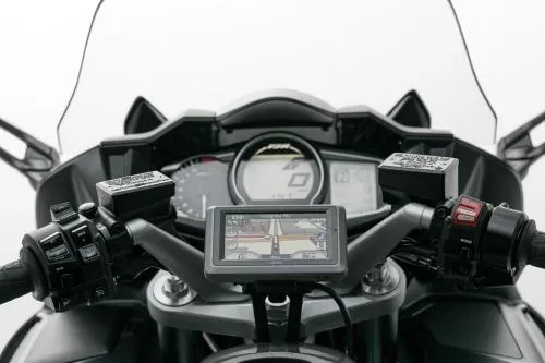 Supporto base manubrio per GPS con QUICK-LOCK - YAMAHA FJR 1300