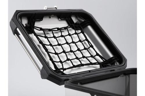 Bauletto topcase TRAX ADVENTURE in alluminio 38 Litri nero