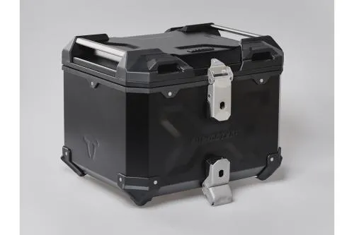 Bauletto topcase TRAX ADVENTURE in alluminio 38 Litri nero