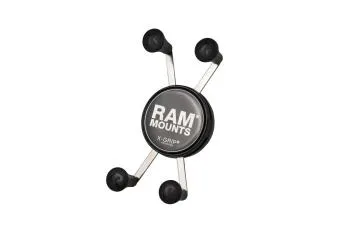 Morsetto RAM X-Grip per smartphone (2,2 - 8,2 cm) completo di aggancio a sfera