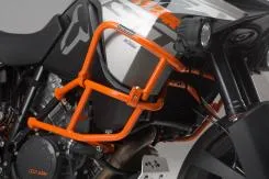Protezione tubolare per serbatoio / carena colore arancio - KTM 1090 Adventure e 1290 Super Adventure R / S