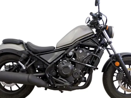 Paramotore tubolare colore nero - HONDA Rebel 500 CMX