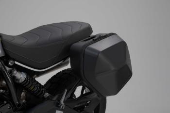 Kit completo borsa laterale URBAN ABS + telaio laterale SLC (lato sx) - DUCATI Scrambler 1100 Pro / Sport Pro