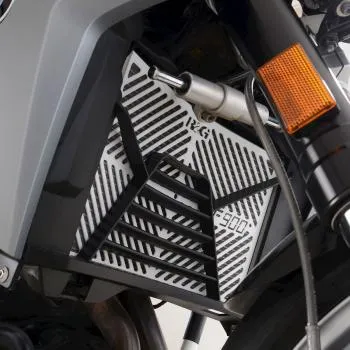 Griglia alluminio di protezione radiatore acqua con marchio  - BMW F 900 R XR