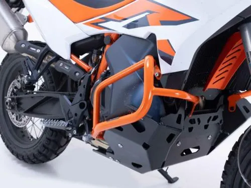 Protezione motore paracilindri tubolare arancio - KTM 790 890 Adventure