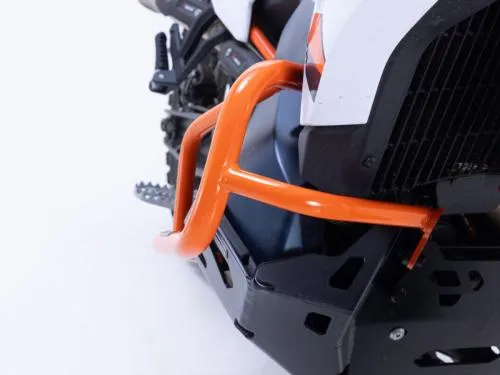 Protezione motore paracilindri tubolare arancio - KTM 790 890 Adventure