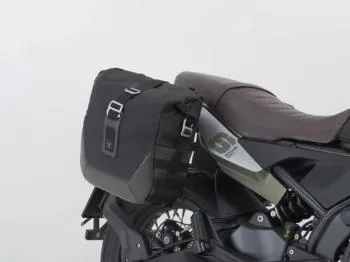 Kit completo borse laterali Legend Gear LC2 (13,5 lt x2) + telai laterali SLC - Black edition - Moto Morini Seiemmezzo