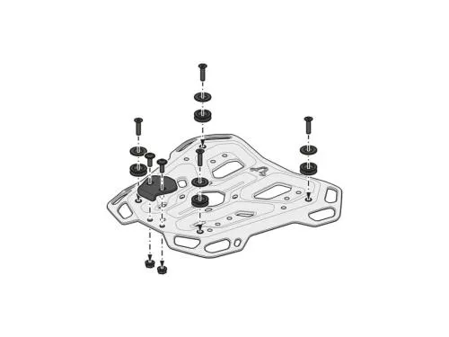 Portapacchi ADVENTURE-RACK - VOGE 300 Rally