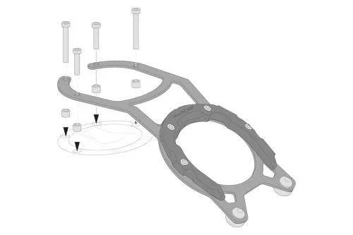 Anello serbatoio PRO - Moto Guzzi V85 TT (19-).